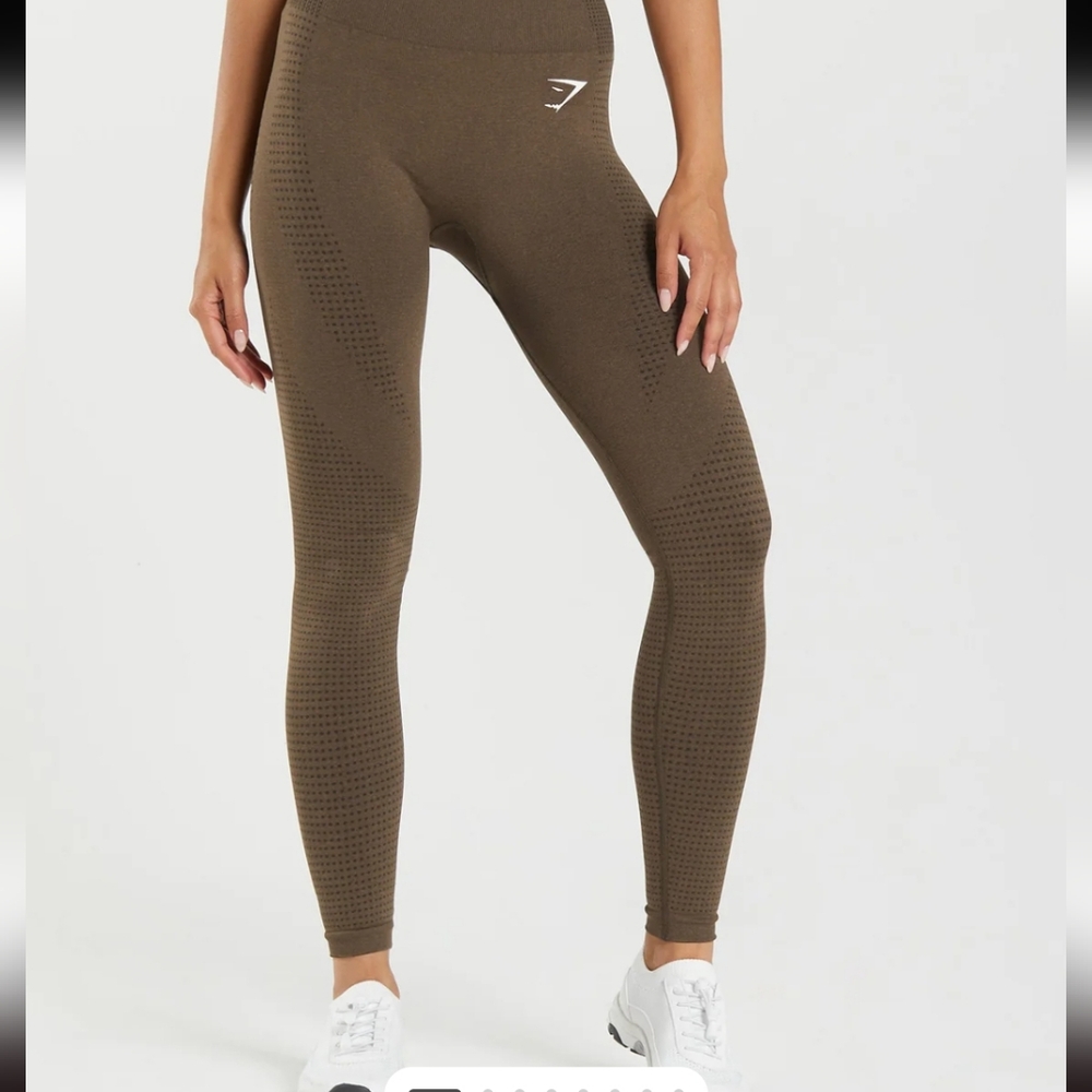Gymshark Vital Espresso Tights Size XS